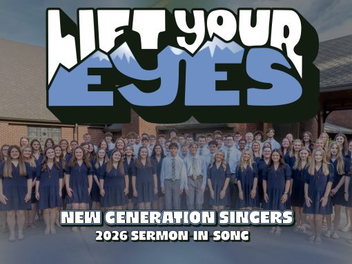 2026 – Lift Your Eyes – Tour Meeting 2026 – Lift Your Eyes – Tour Meeting